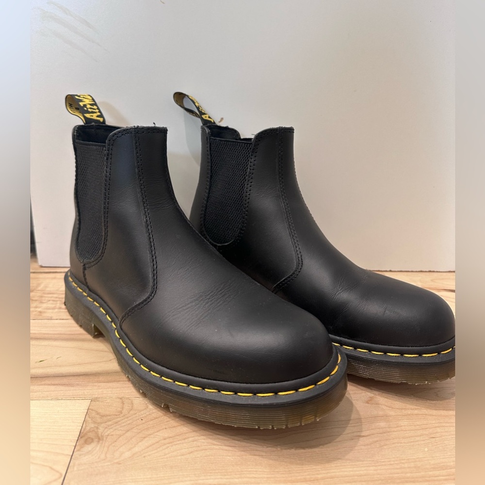 Dr. Martens Black Leather Boots